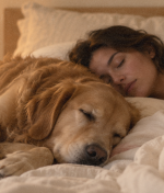 Is Your Dog Sleeping Beside You by Choice or Anxiety? Here’s How to Tell
